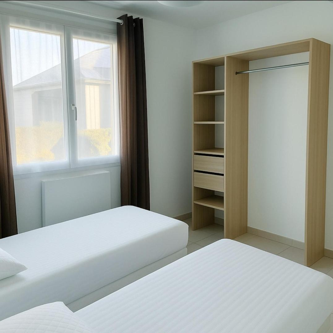 Maison Cosy A Proximite De La Plage 헤르망빌쉬르메르 외부 사진